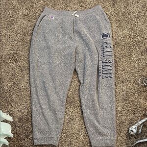 Champion Gray Penn State Men’s Joggers
